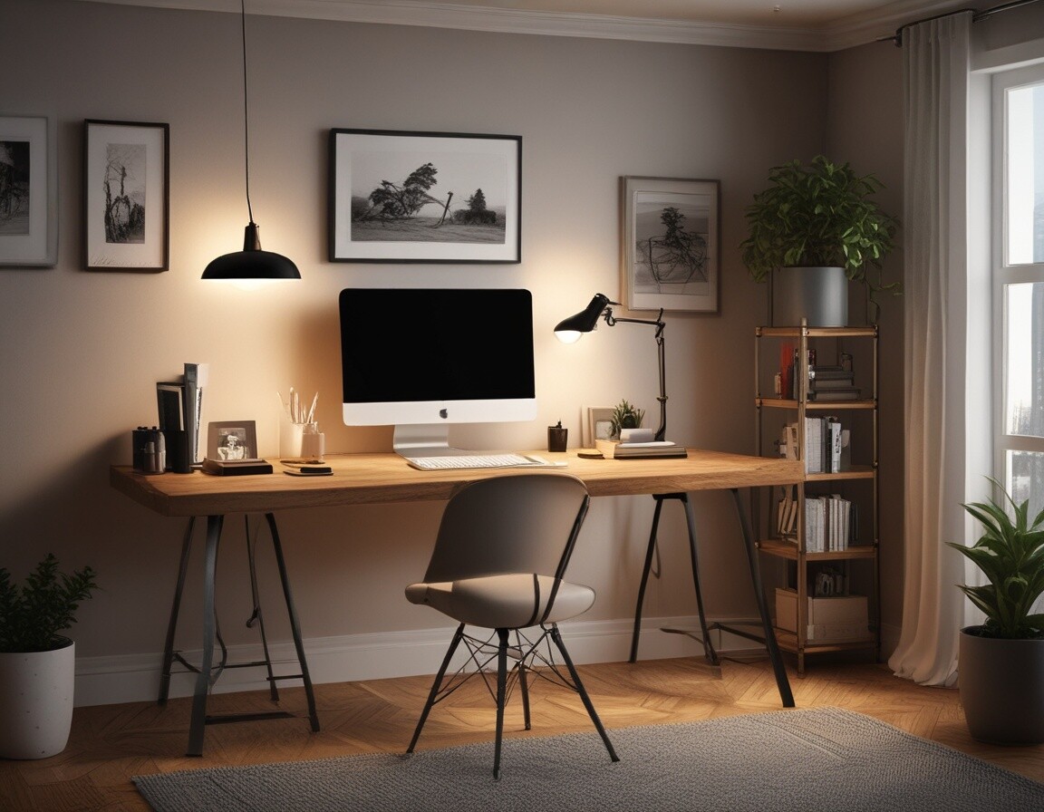 Iluminación de Oficina