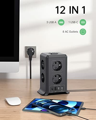 Torre Regletas Enchufes Sameriver